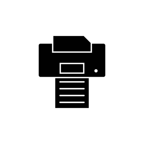 Het pictogram van de printer. Tekens en symbolen kunnen worden gebruikt voor web, logo, mobiele app, Ui, Ux op witte achtergrond - Vector, afbeelding