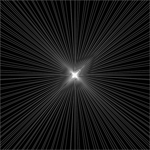 rays of white color - Vector, Image