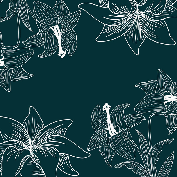pattern plants and herbs isolated icon - Vector, afbeelding