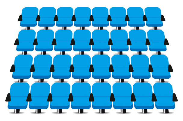 sinema koltukları - Vektör, Görsel