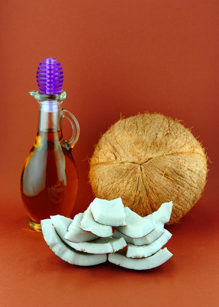 natural coconut oil - Foto, Bild