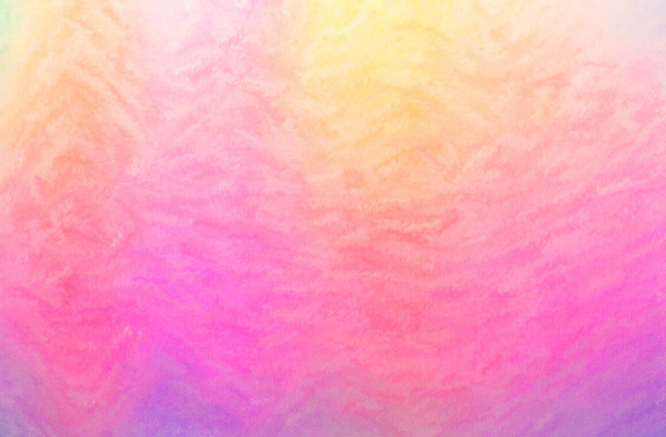 Ilustración abstracta de fondo de lápiz de cera rosa y amarilla
. - Foto, imagen