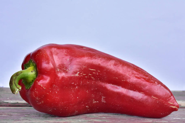 κόκκινη πιπεριά σε κοντινό πλάνο  - Φωτογραφία, εικόνα