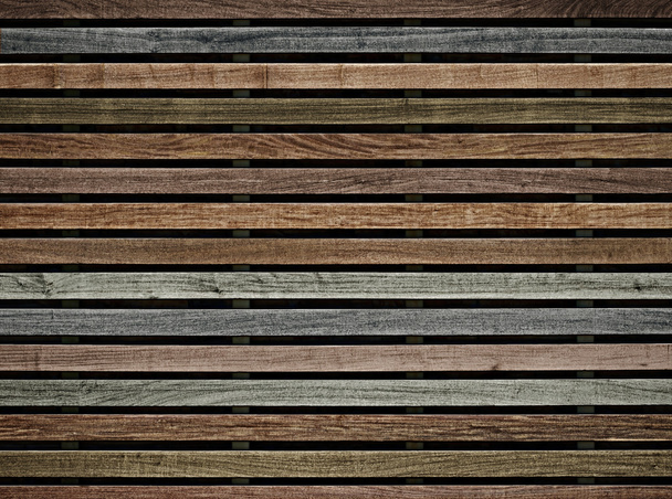Wand aus Holzlatten Farbe - Foto, Bild