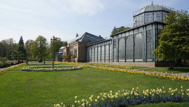 Ζωολογικός Κήπος Wilhema Γερμανία ιστορικό κτίριο πάρκο ταξιδεύουν Γερμανία - Φωτογραφία, εικόνα