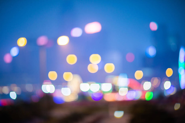 This is about Bokeh in urban area - Photo, Image