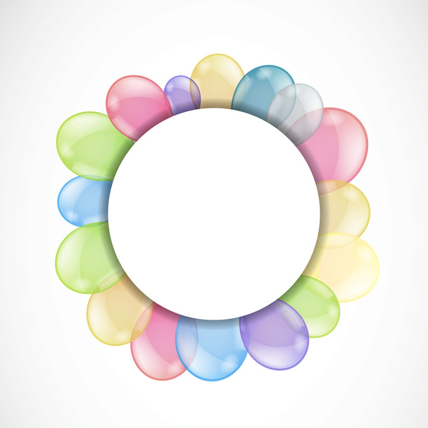 Colorful balloons - Vector, Imagen