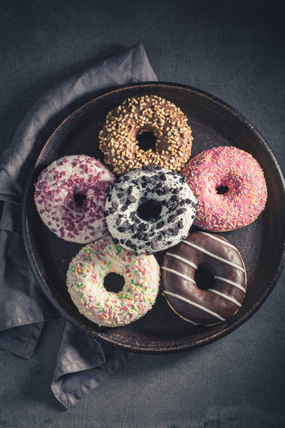 Homemade and tasty donuts ready to eat - Foto, Bild