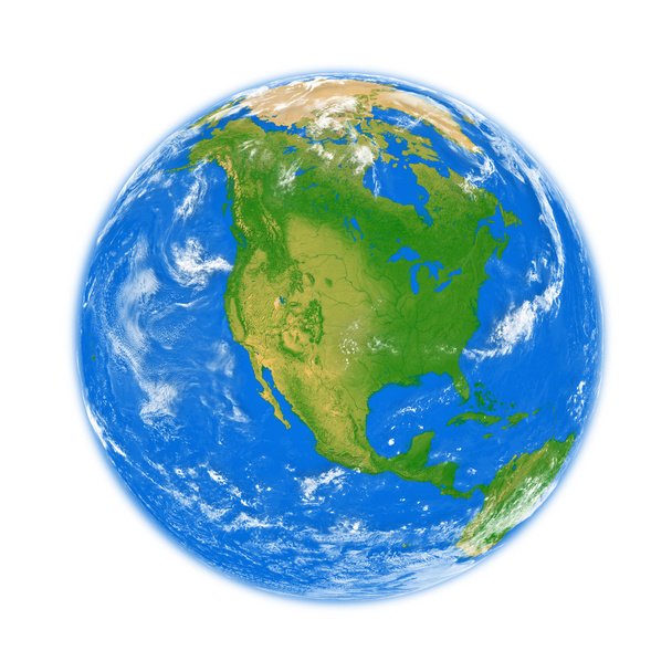 North America on Earth - Photo, Image