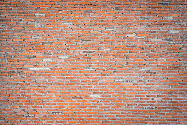 Red brick wall, texture and background. - Photo, Image