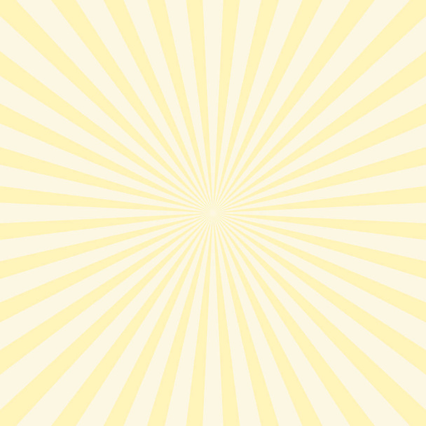 Abstrakti auringonsäteiden vektoritausta - Vektori, kuva