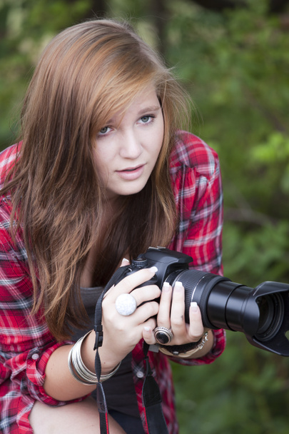 Tizenéves kamerával - Fotó, kép