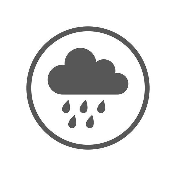 Modern Icon Weather Button Applications - Vector, Image