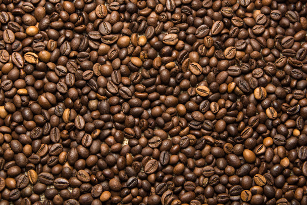 Coffee beans texture background - Foto, afbeelding