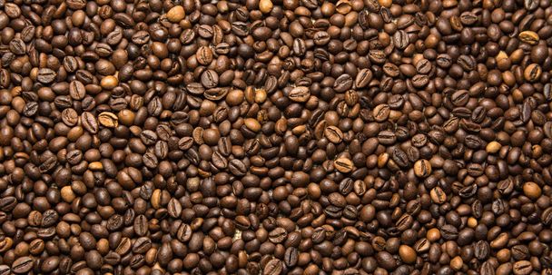 Coffee beans texture background - Фото, изображение