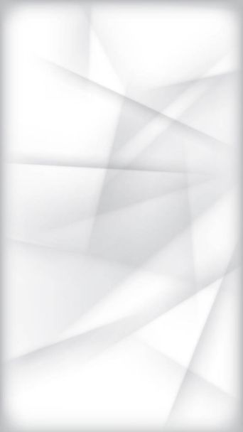Light Gray Quadros Verticais para História de Mídias Sociais. Padrão de meio tom branco e cinza com sombras e linhas - Ilustração vetorial
 - Vetor, Imagem