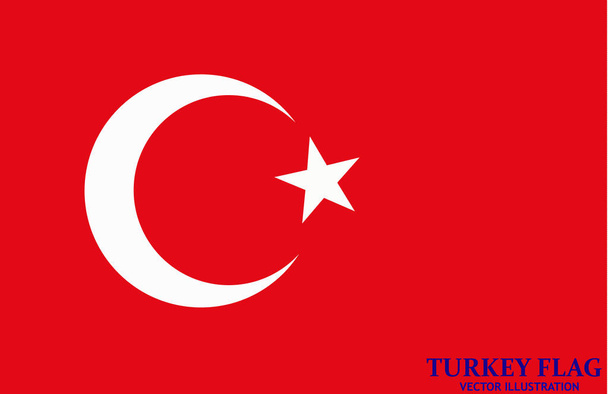 Luminoso sfondo con la bandiera della Turchia. Felice Turchia giorno sfondo
. - Vettoriali, immagini