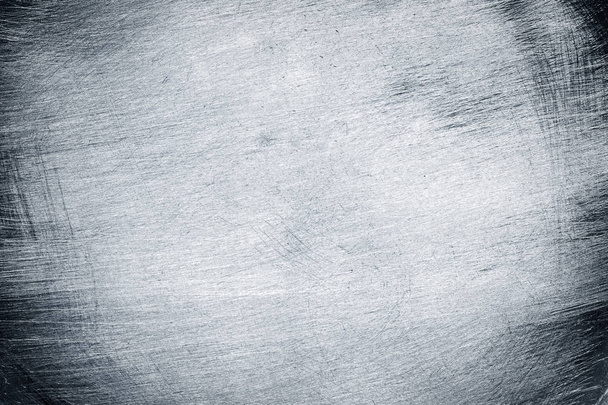 Textura de metal antigo coberto com amassados e arranhões. fundo ferro sujo
 - Foto, Imagem