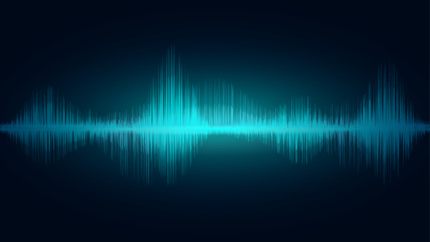 lijn soundwave abstracte achtergrond - Foto, afbeelding