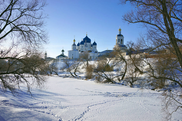 Bogolyubsky Convent Nativity of the Virgin. Orthodox monastery in the village of Bogolyubovo, Vladimir region - Φωτογραφία, εικόνα