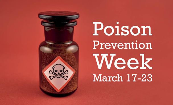 Poison Prevention Week illustration - Photo, Image