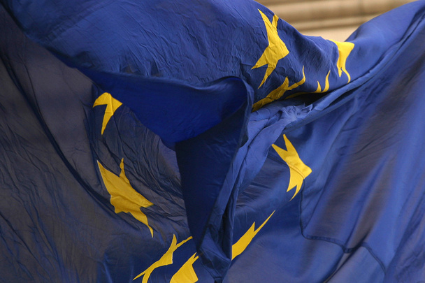 EUROPA flagge ευρωπαϊκή σημαία - Φωτογραφία, εικόνα