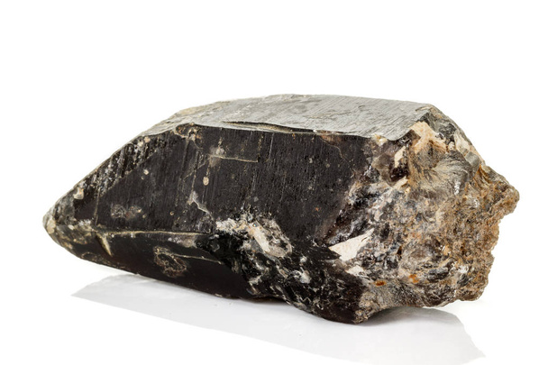 Makro ásványi kő m0rr0s füstkvarc (rauchtopaz), a morion rauchtopaz egy  - Fotó, kép