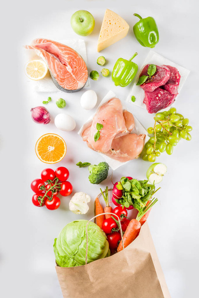 Healthy food shopping concept - Photo, Image