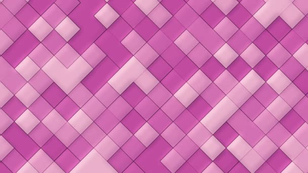Розовый абстрактный анимированный фон с редактируемыми прямоугольниками с градиентным цветом с эффектом теней и громкости
 - Кадры, видео