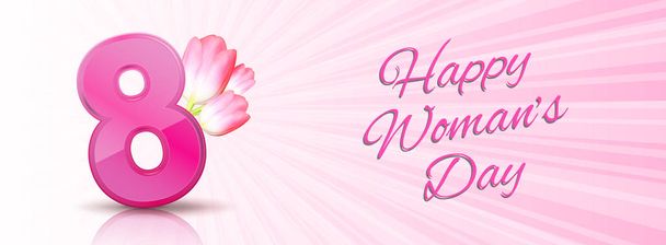 March 8 international womens day - Vector, Image