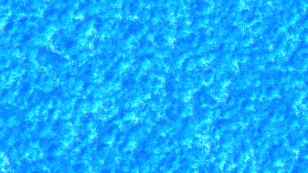 Niebieski Abstrakcja animowane tło z imitacją środowiska atmosferycznego z wielu cząstek z gradientu koloru z efektem cienia i objętości - Materiał filmowy, wideo