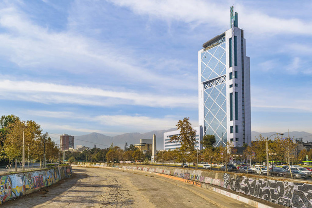 Santiago de Chile Cityscape - 写真・画像