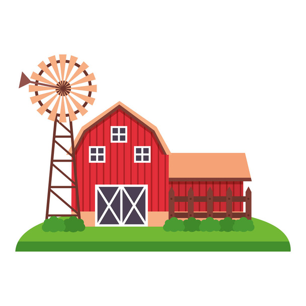 barn farm fresh - Vector, Image
