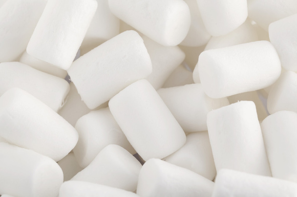 Marshmallows brancos de perto
 - Foto, Imagem