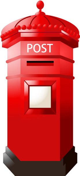 Skutečný svět poštovní post - Vektor, obrázek