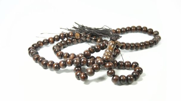 Prayer beads isolated on white background - Photo, Image