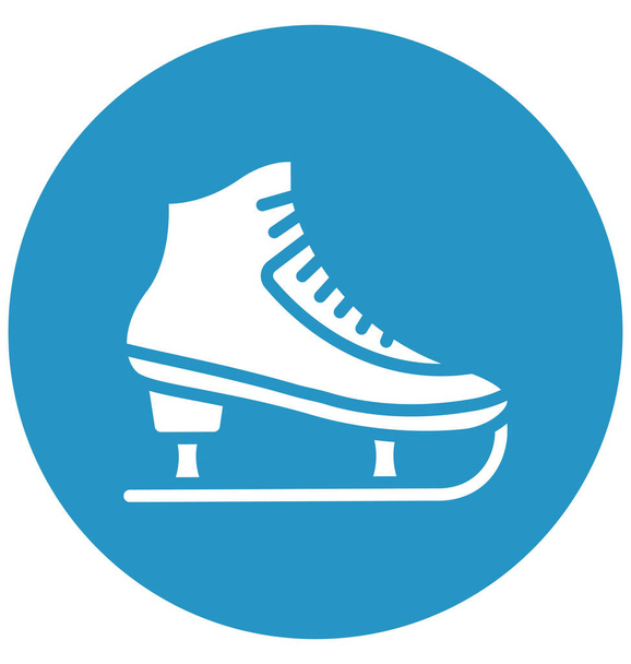 Ice blading Vector icon which can be easily modified or edit - Vector, Image