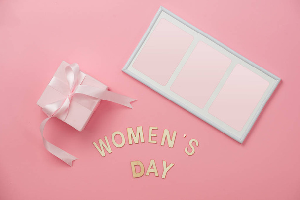 Frauentag-Konzept, fröhlicher Frauentag, internationaler Frauentag - Foto, Bild