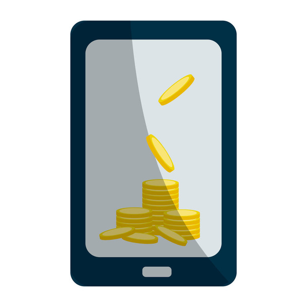 Isolated money icon design - Vector, Image
