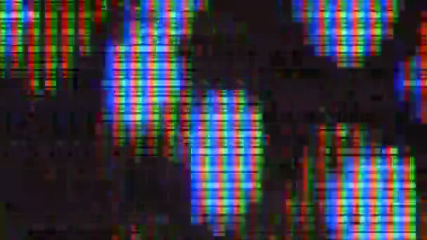 Αναλογική τηλεόραση Noize. Τηλεόραση χωρίς σήμα, λευκός θόρυβος - Πλάνα, βίντεο