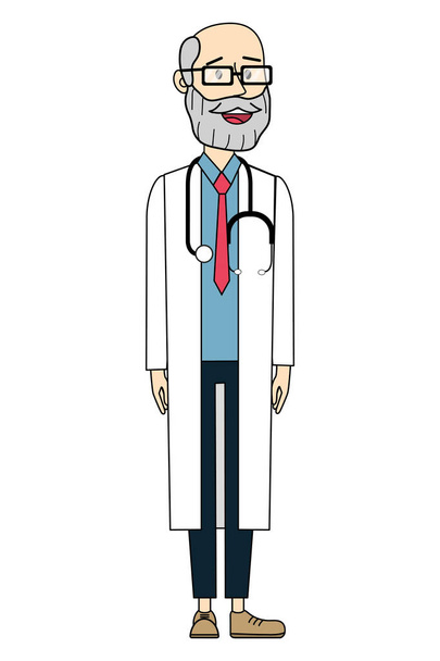 Male doctor cartoon - Vecteur, image