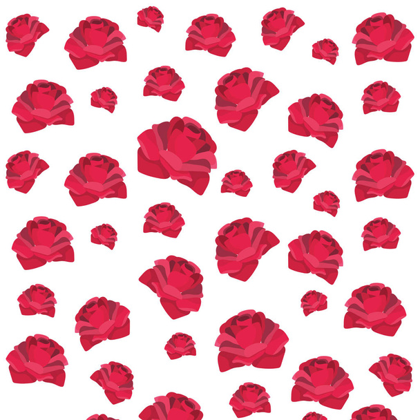 schattig rozen patroon cartoon - Vector, afbeelding