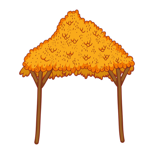 дерев'яні manger мультфільм
 - Вектор, зображення