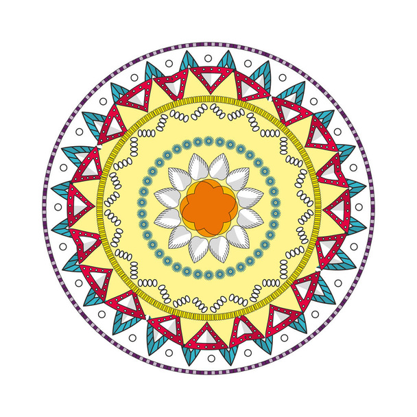 Mandala diseño de arte
 - Vector, Imagen