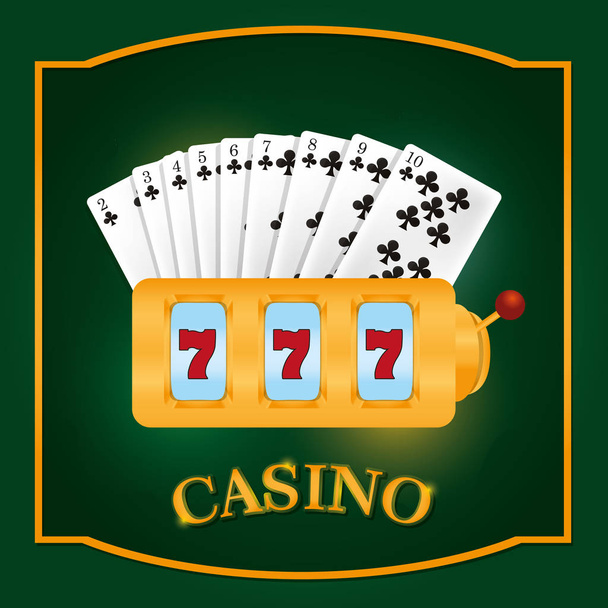 Conceito de jogo Casino
 - Vetor, Imagem