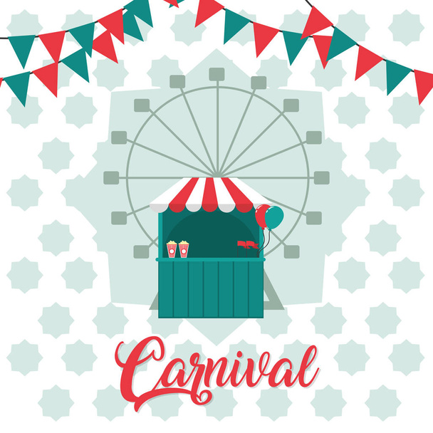 Carnaval festival concept - Vector, afbeelding