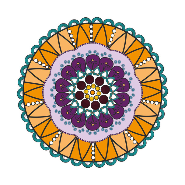 Mandala art design - Vector, Image
