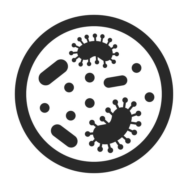 Изолированный вирус
 - Вектор,изображение