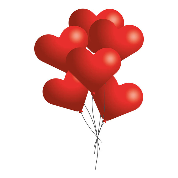 Valentinstag Herz Cartoon - Vektor, Bild