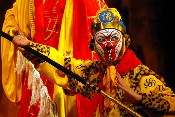 中国のオペラの猿の王 - 写真・画像